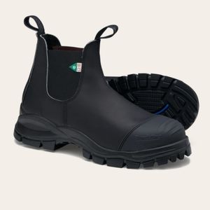 Blundstone #968 Safety Work Boots Black Leather CSA Approved Sz 11